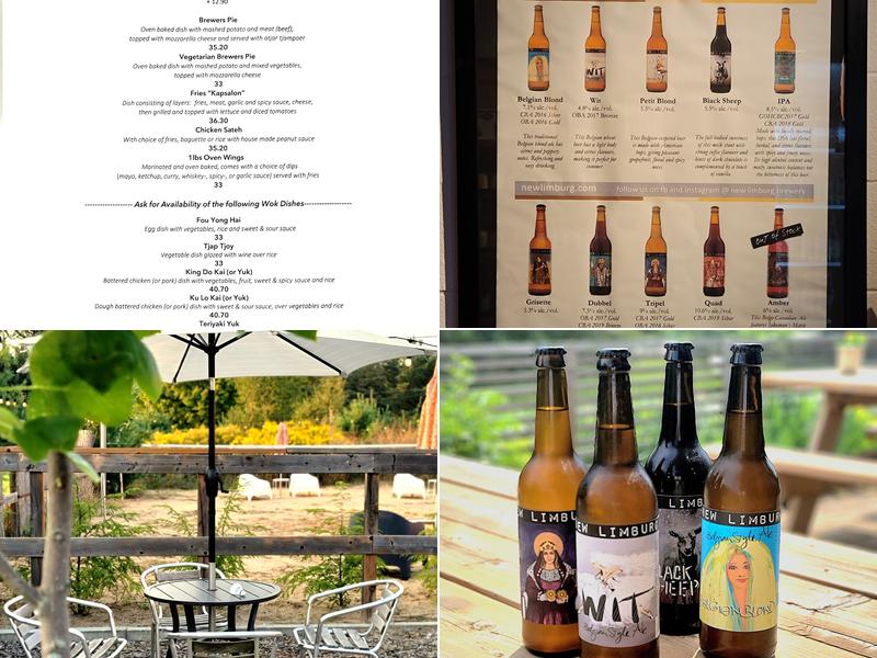 New Limburg Restaurant & Brewery Menu