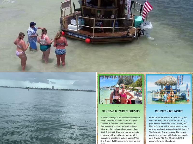 Cruisin' Tikis Sarasota Menu