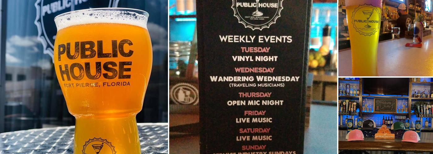 Bottom's Up Public House Menu