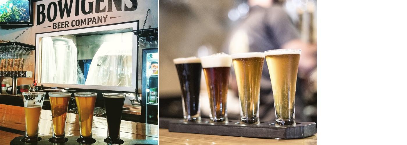 Bowigens Beer Company Menu