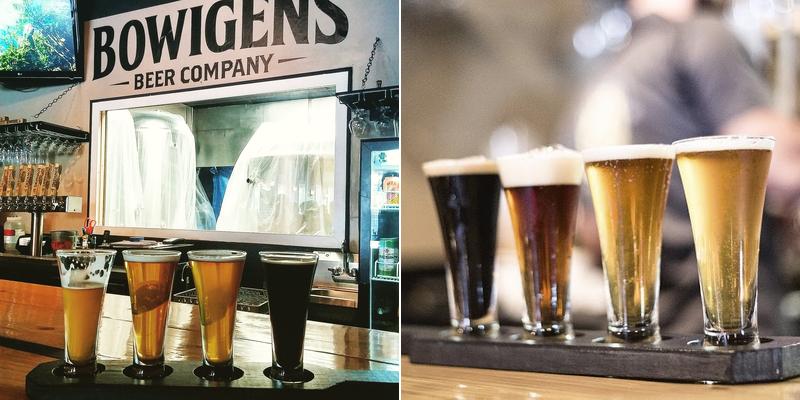 Bowigens Beer Company Menu