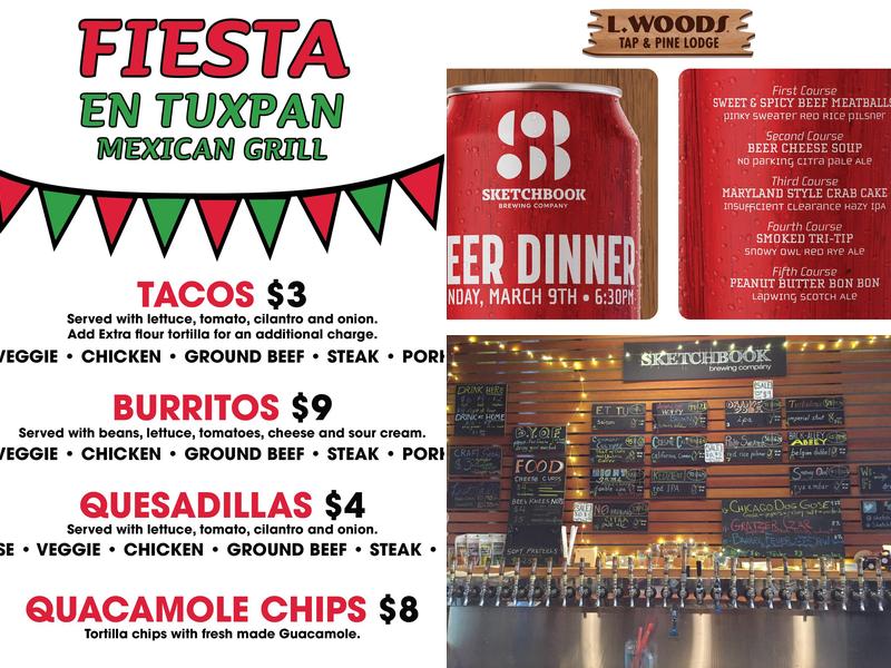 Sketchbook Brewing Co - Evanston Menu