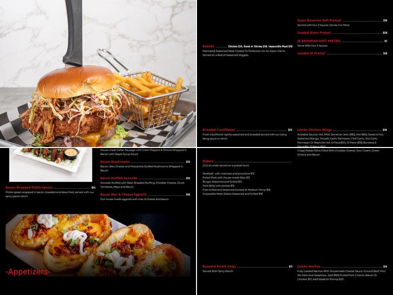 Sebastian's Ale and Whiskey House (Lombard) Menu