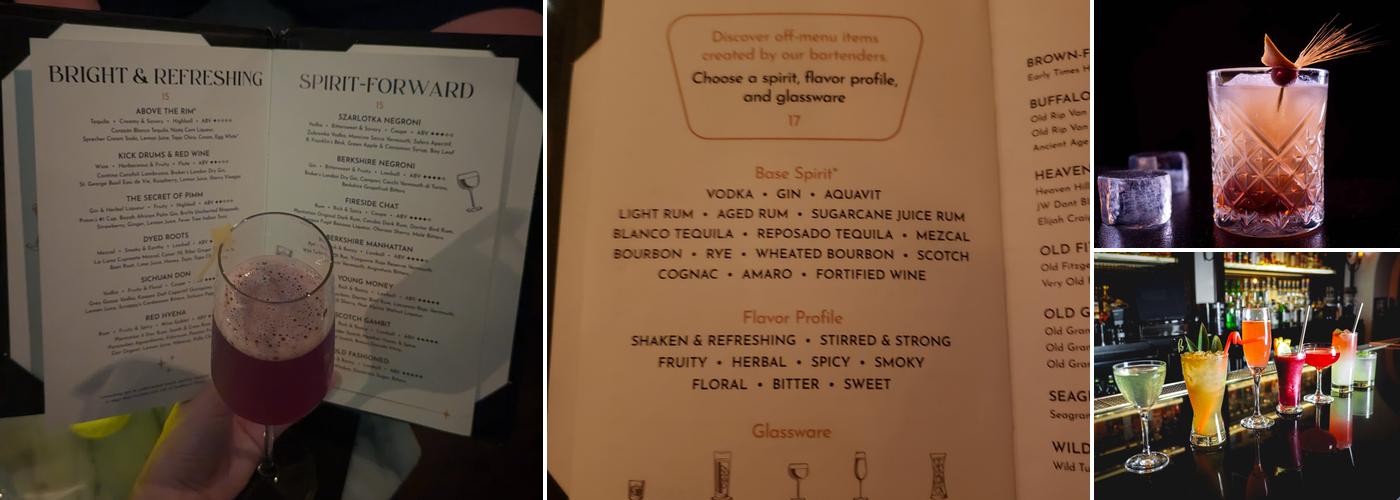 The Berkshire Room Menu