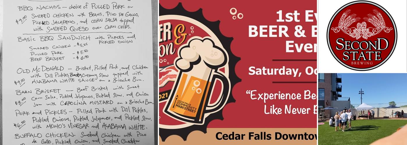 Second State Brewing Co. Menu