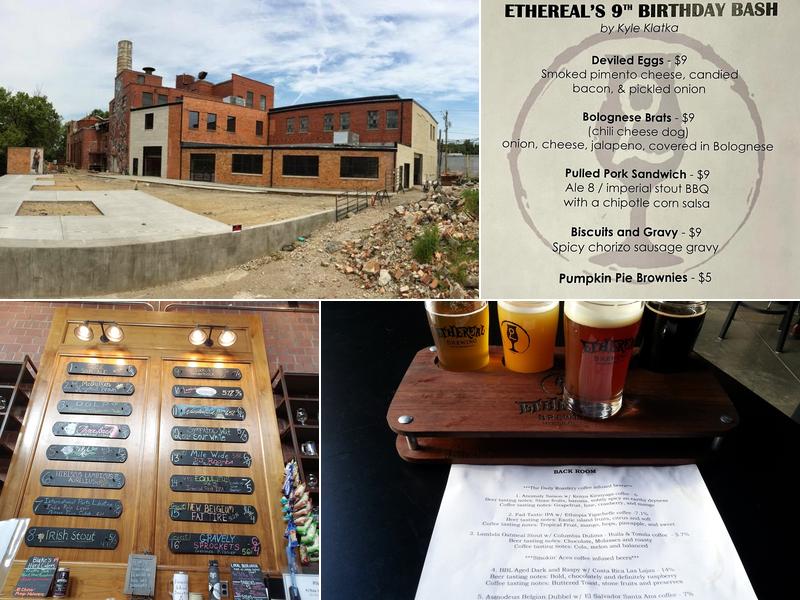 Ethereal Brewing Menu