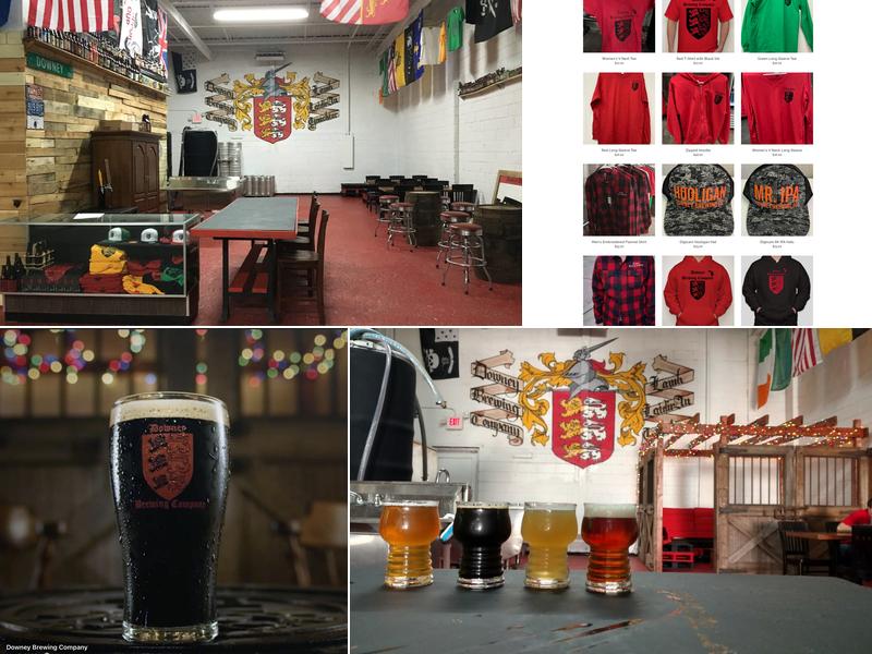 Downey Brewing Company Menu