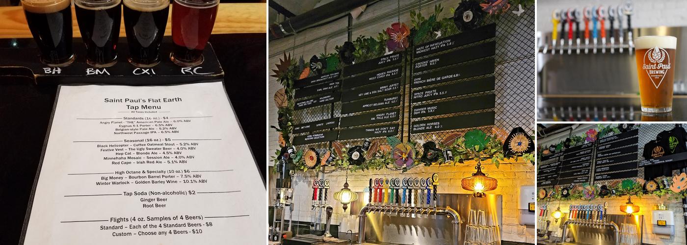 Saint Paul Brewing Menu