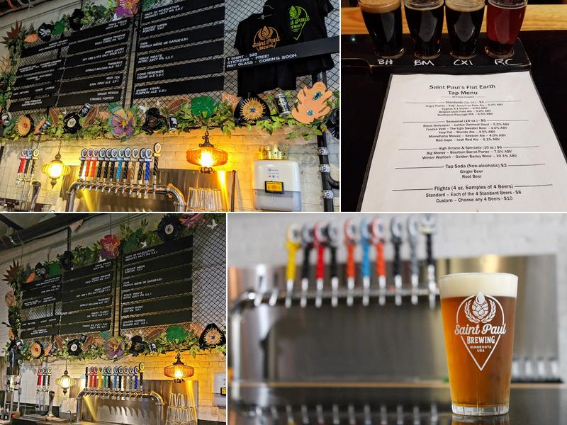 Saint Paul Brewing Menu