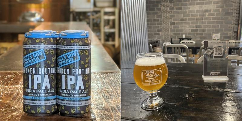 Broken Bow Brewery Menu