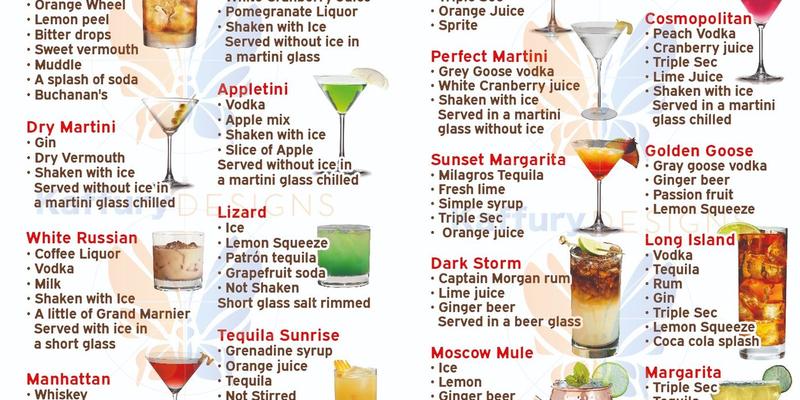 Sunset Menu