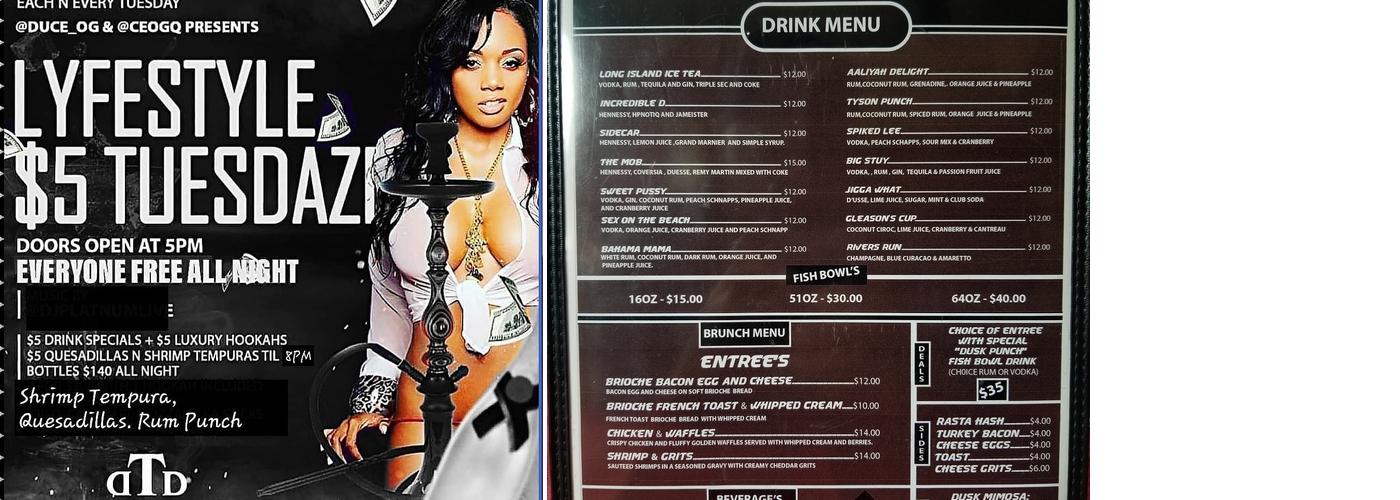 Dusk til Dawn Menu
