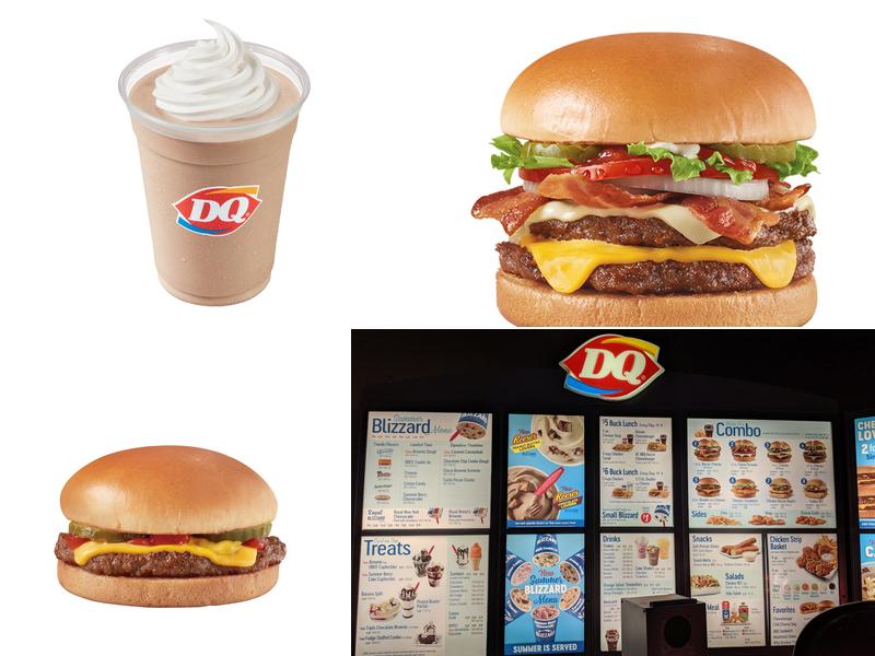 Dairy Queen Grill & Chill Menu