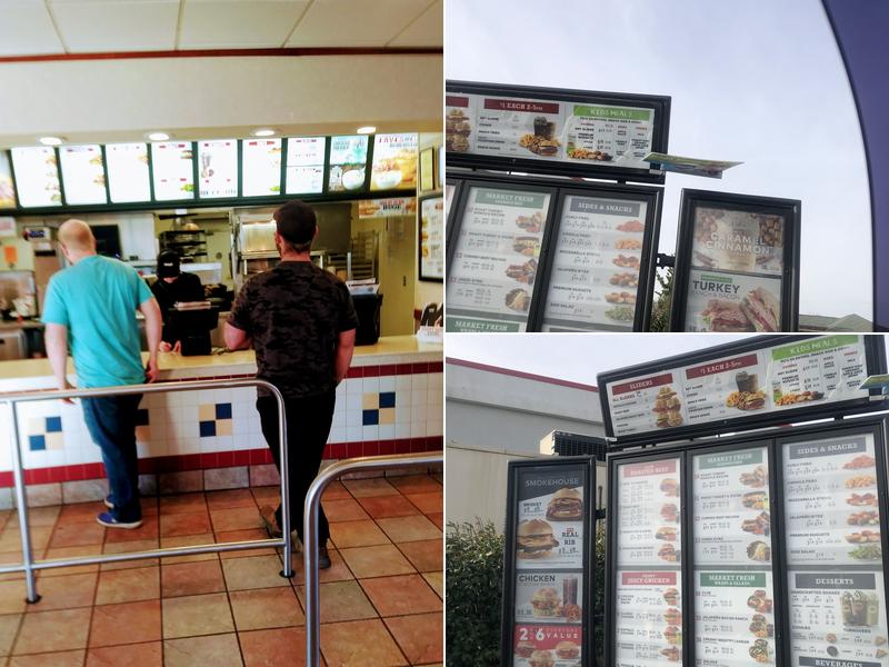 Arby's Menu