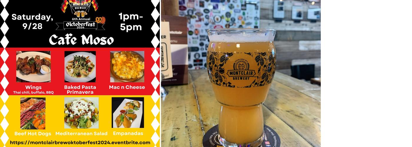 Montclair Brewery Menu