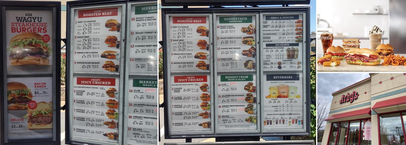 Arby's Menu