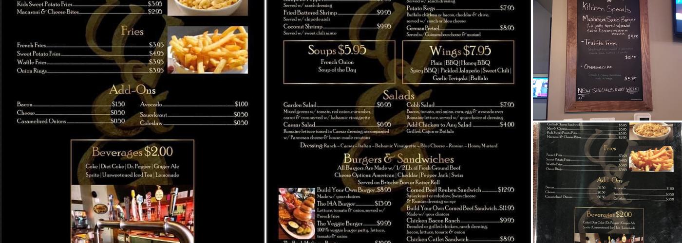 The Well & Grill Menu