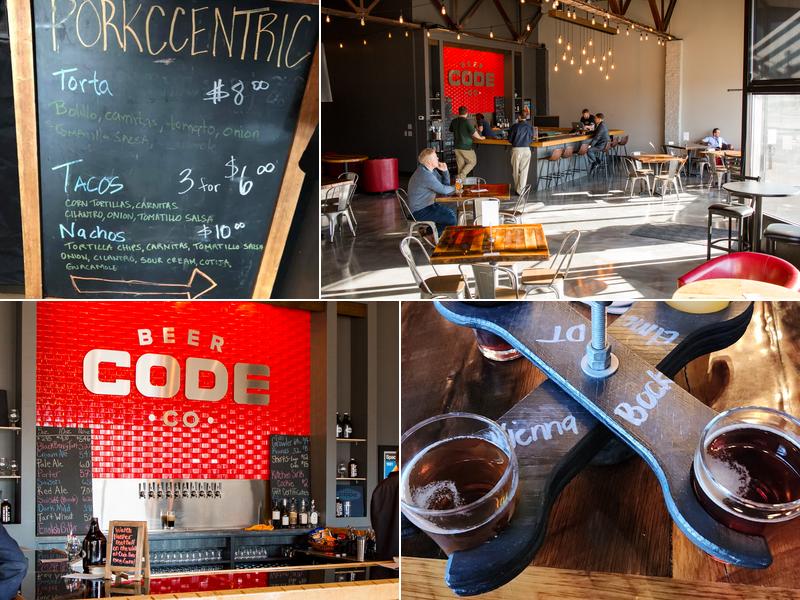 Code Beer Company Menu