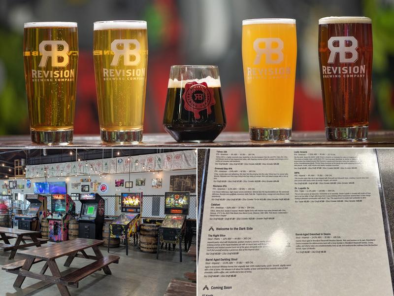 Revision Brewing Company Menu
