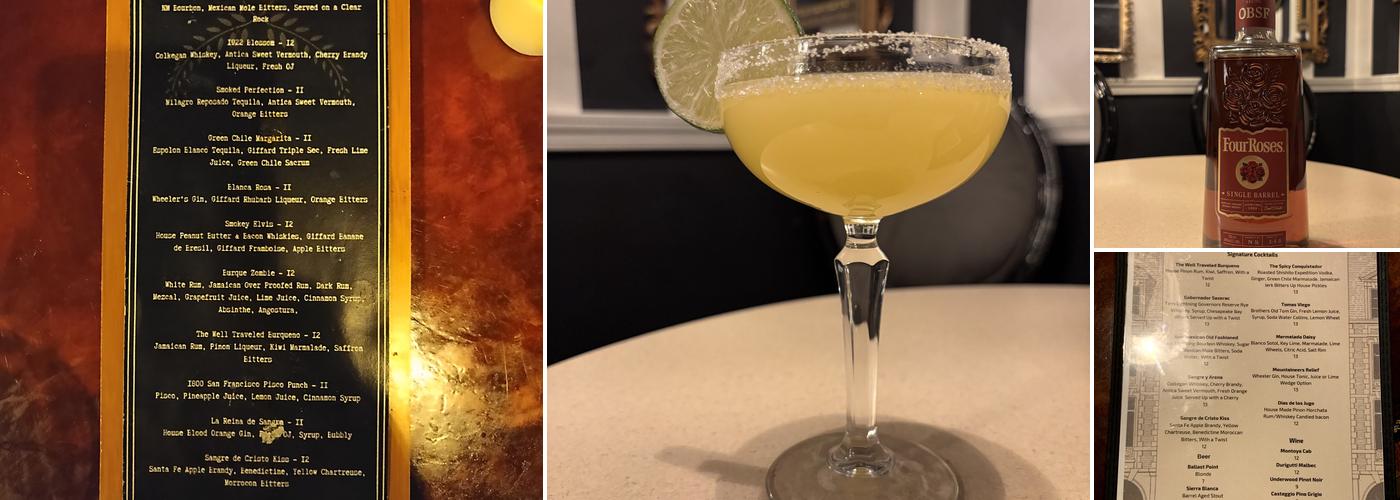 Founders Speakeasy Menu