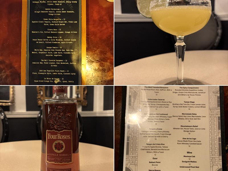 Founders Speakeasy Menu