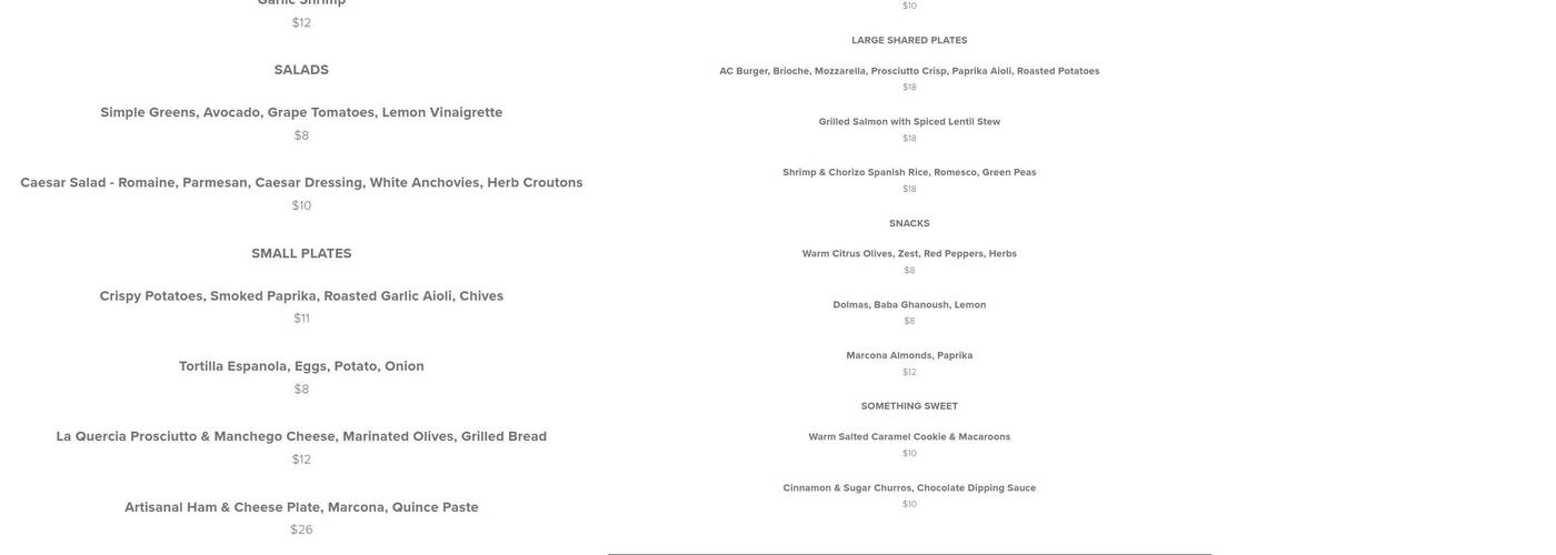 Level 7 Menu
