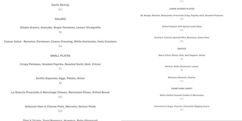 Level 7 Menu
