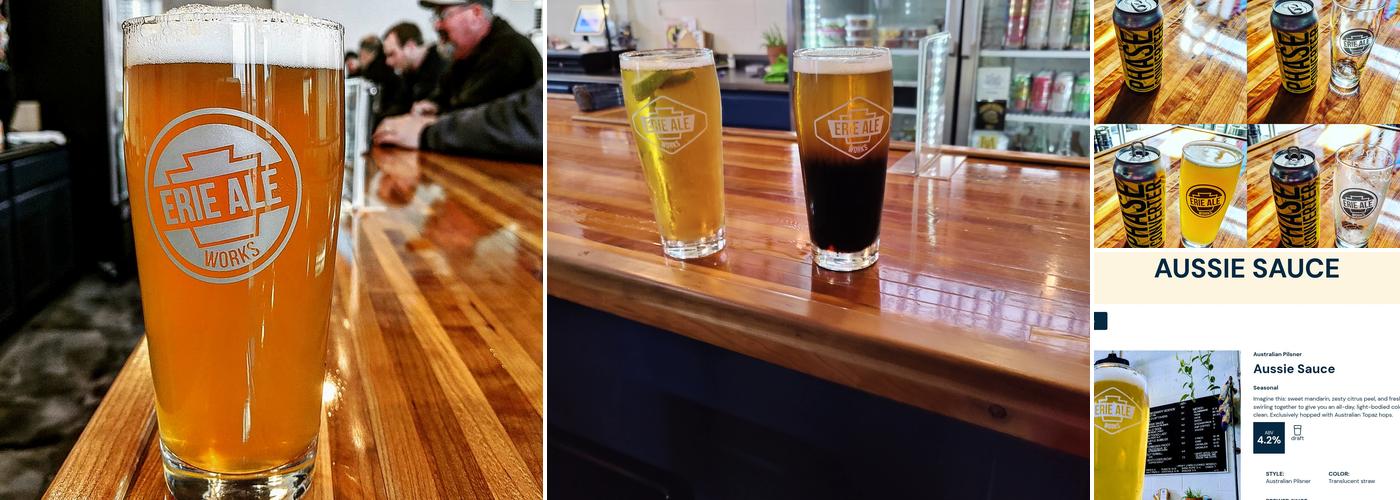Erie Ale Works Menu