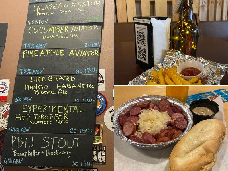 Working Class Brewery Menu