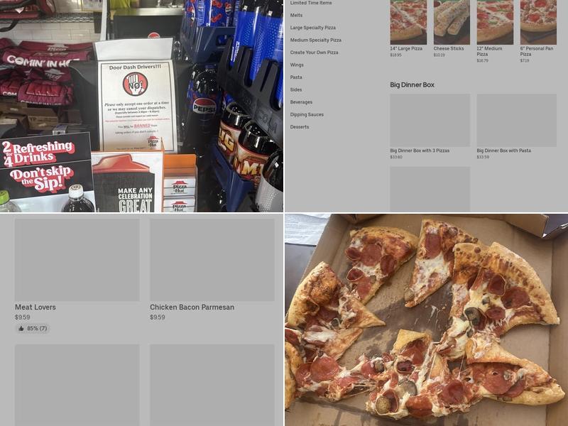 Pizza Hut Menu