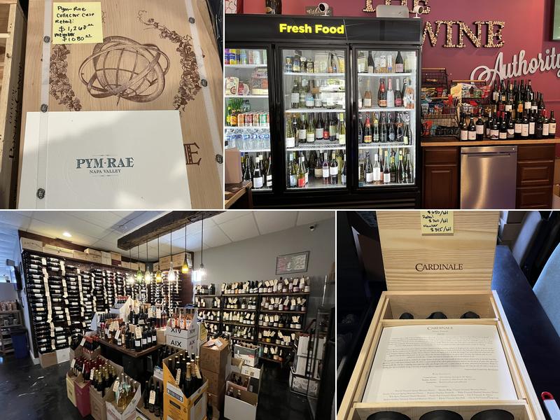 The Wine Authority Menu