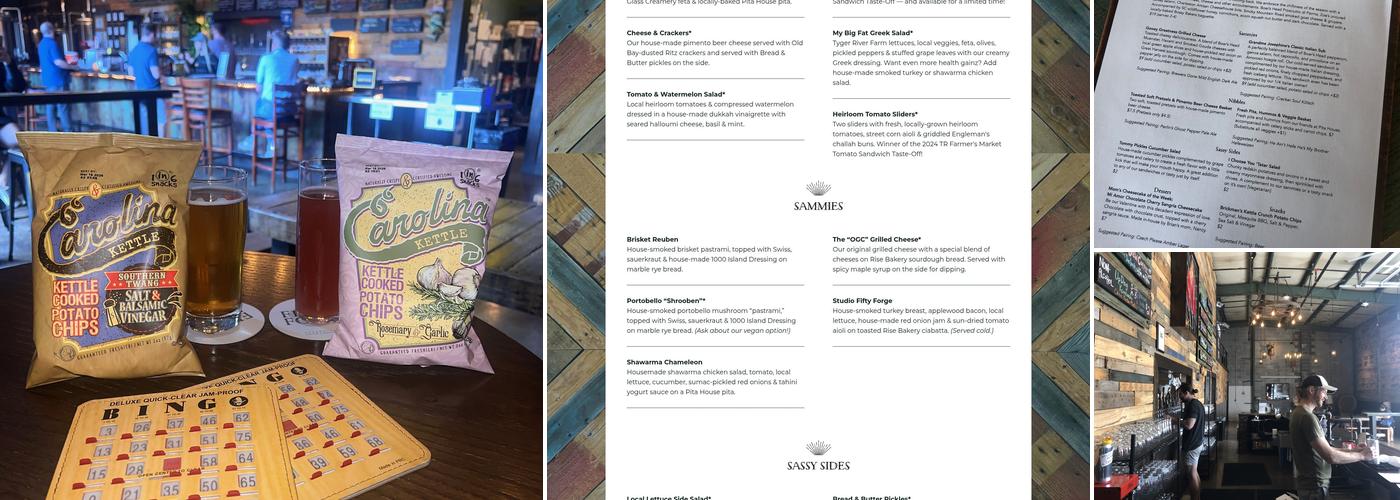 Fireforge Crafted Beer Menu