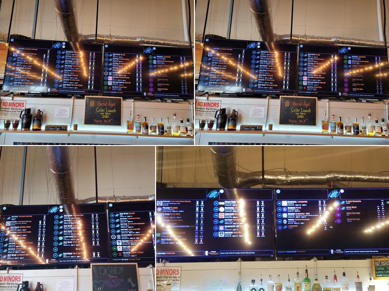 Deep Space Brewing Menu