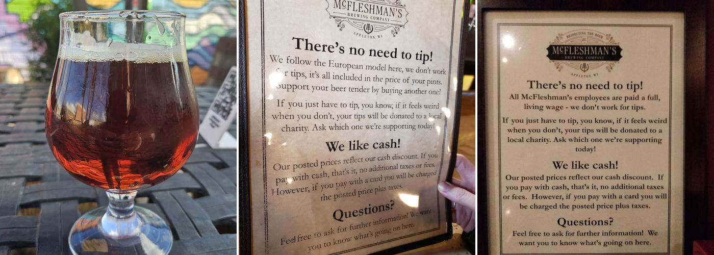 McFleshman's Brewing Co. Menu