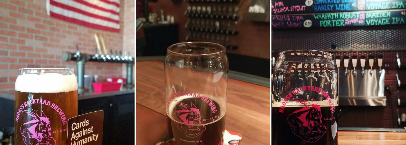 Badass Backyard Brewing Menu