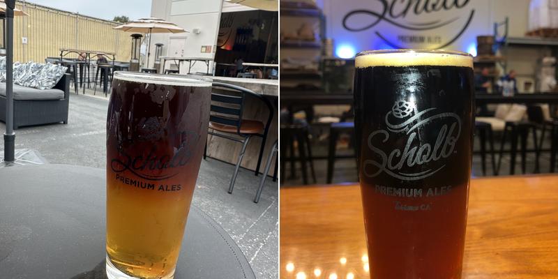 Scholb Premium Ales Menu