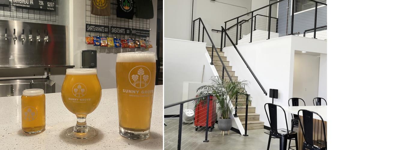 Sunny Grove Brewing Company Menu