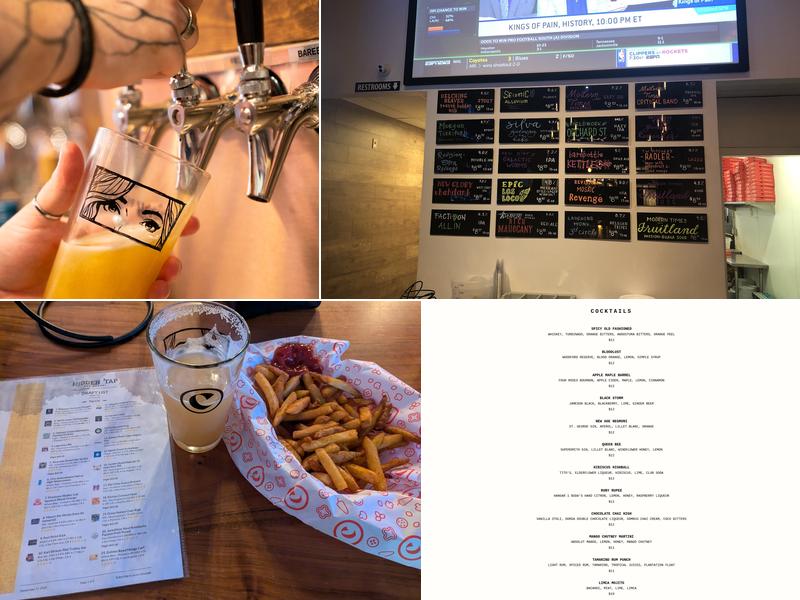 Hidden Tap And Barrel Palo Alto Menu