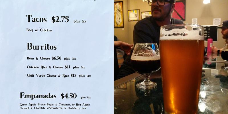 Asylum Brewing Menu
