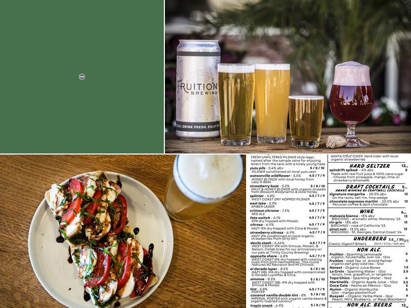 Fruition Brewing Menu