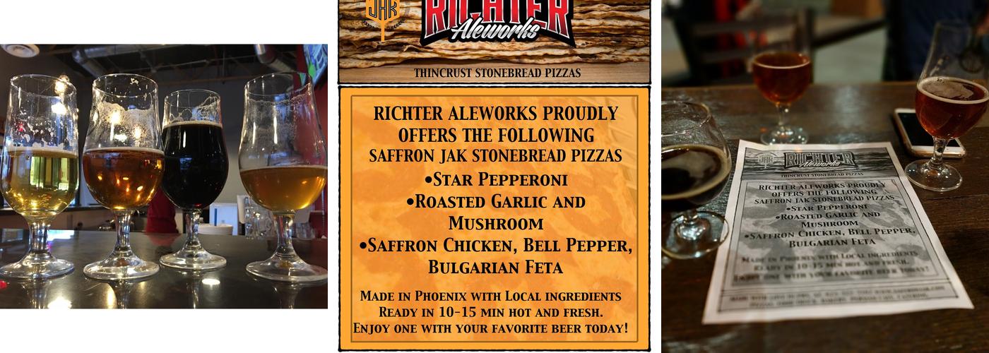 Richter Aleworks Menu