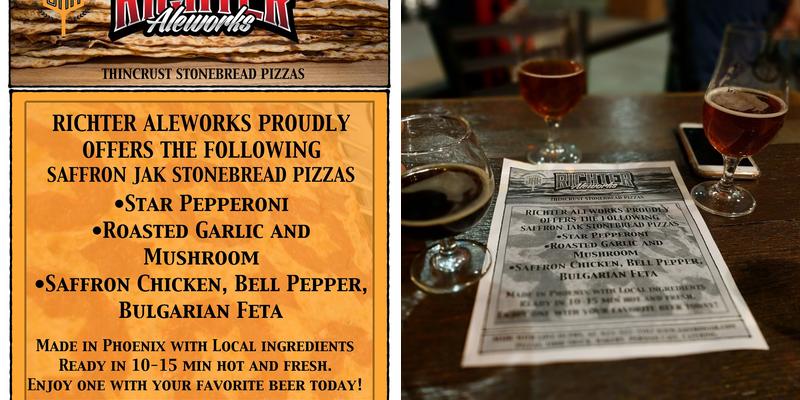 Richter Aleworks Menu