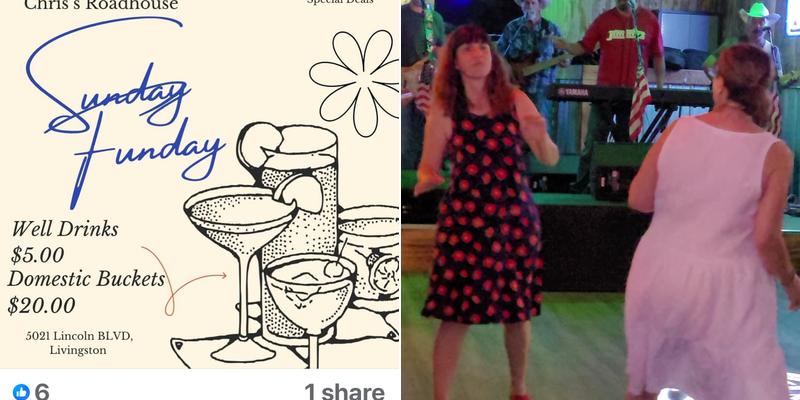 Whiskey River Saloon Menu