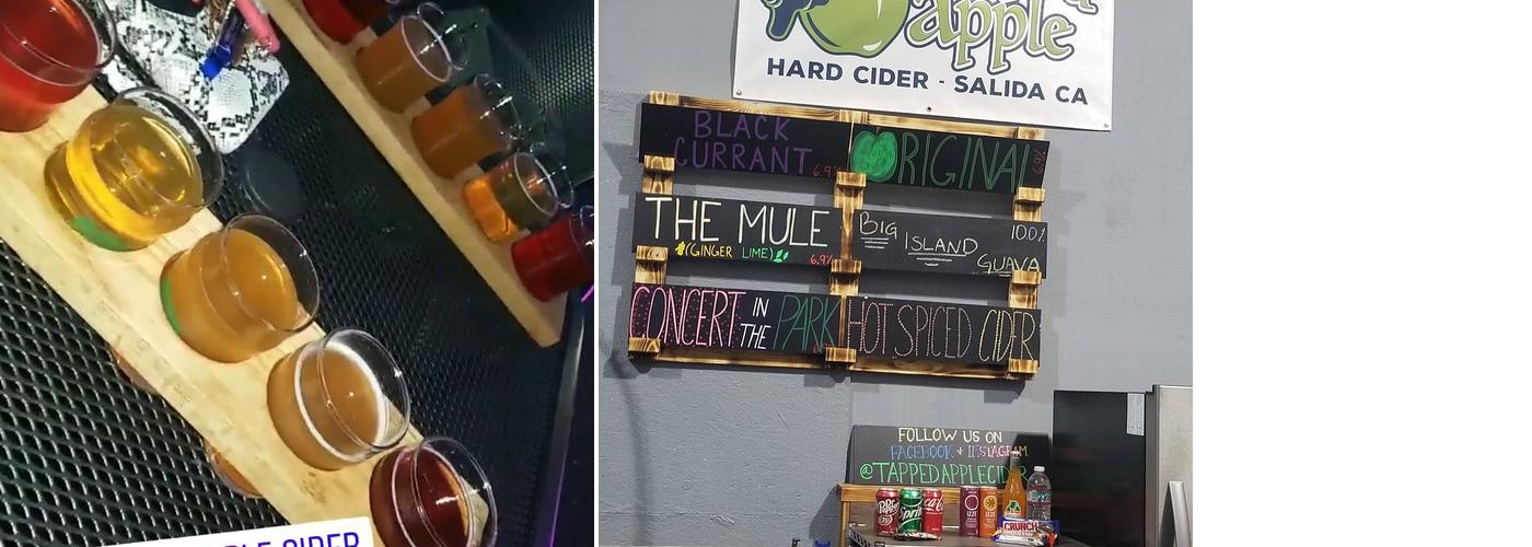 Tapped Apple Cider Menu