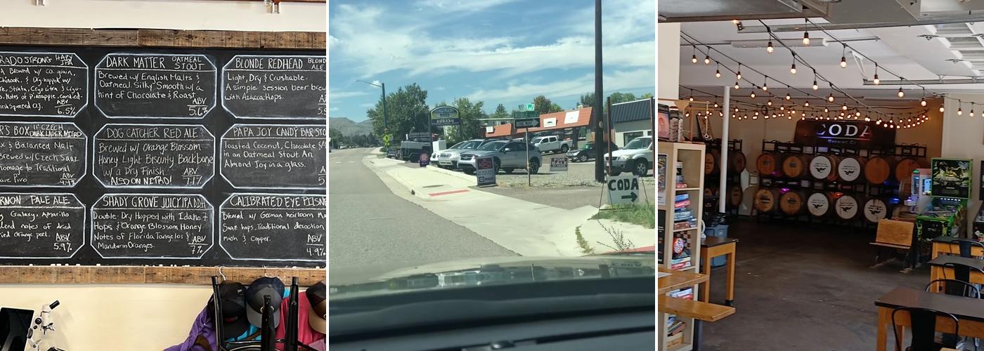 CODA Brewing Co. Menu