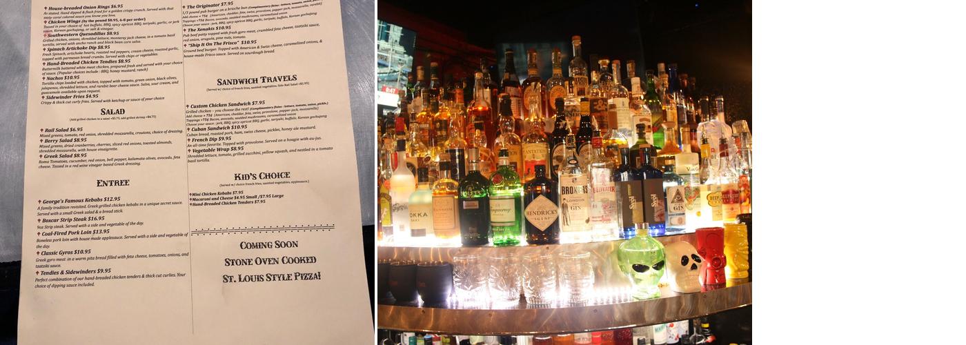 The Third Rail StL Menu