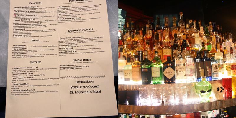 The Third Rail StL Menu