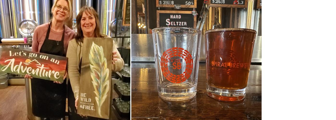 Spiral Brewery Menu
