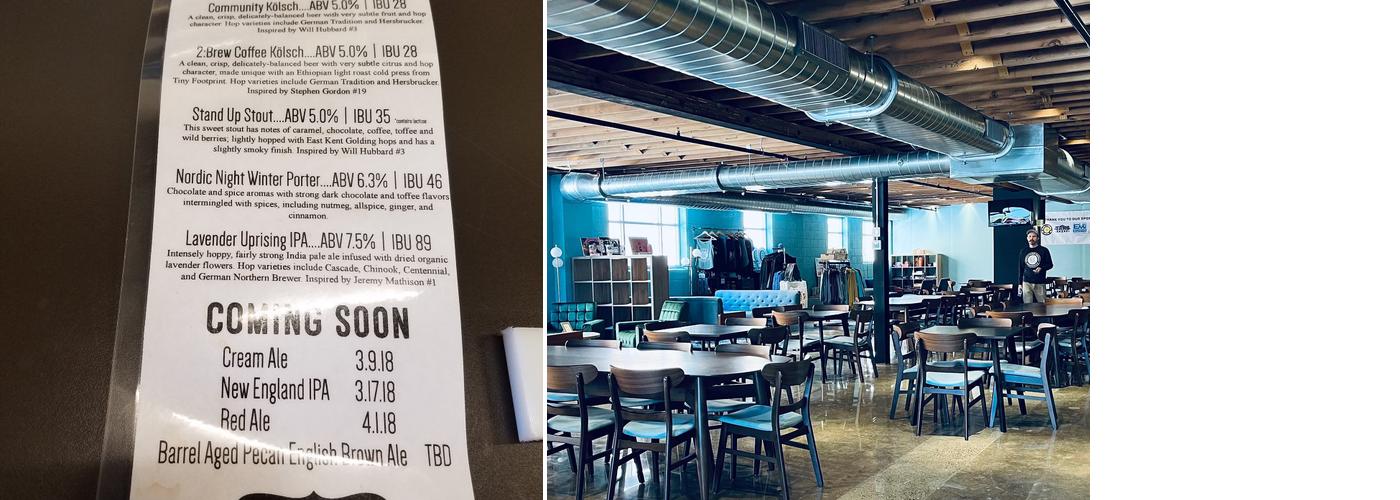 Broken Clock Brewing Cooperative Menu