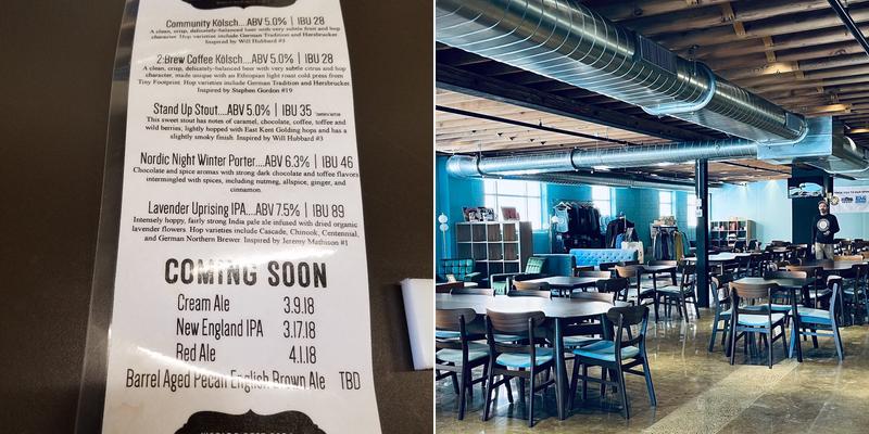 Broken Clock Brewing Cooperative Menu